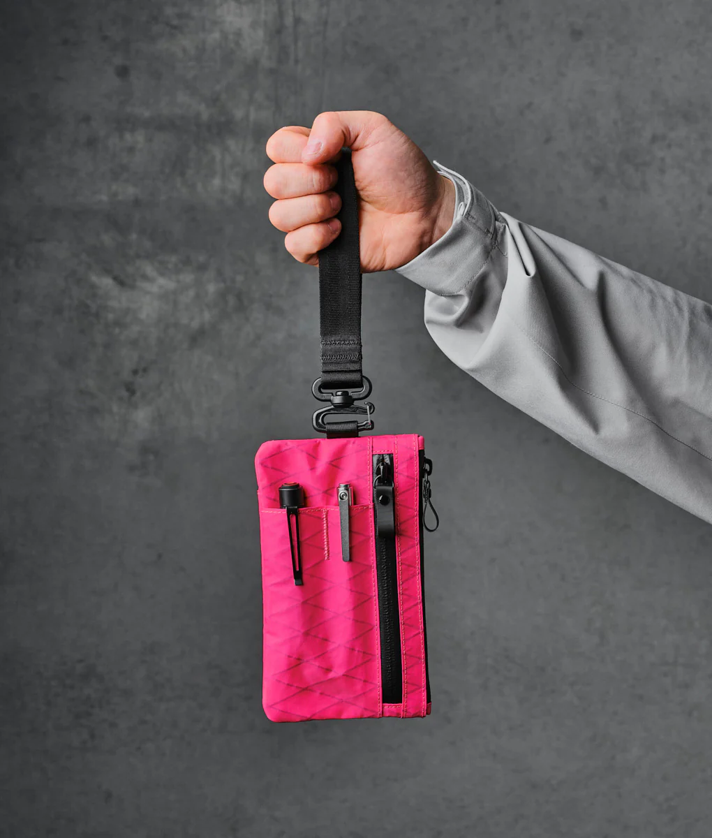 Zip Clutch - Hot Pink RVX20 - Image 11